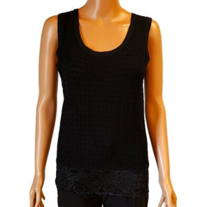 𝅺Jones New York lacy bottom tank top (code-G054)